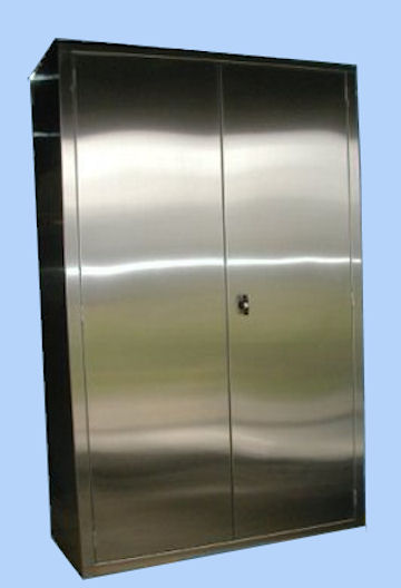 Armoire inox avec portes battantes Armoire inox avec portes battantes