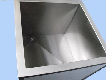 fabricant de bacs inox mécano-soudés