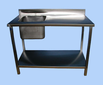 Fabricant de table chef en inox