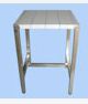 Table centrale inox