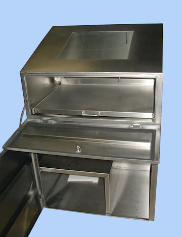 Fabricant pupitre ordinateur en inox